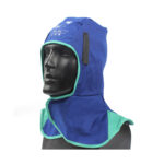 XYEHS 23-6680 Safety Hood Welding Helmet with Neck Shoulder Drape, Protective Work Cap Hat, Flame Retardant Cotton, Heat Resistant, Neck & Head All Round Protection