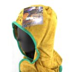 XYEHS 23-6680Z Safety Hood Welding Helmet with Neck Shoulder Drape, Protective Work Cap Hat, Flame Retardant Cotton, Heat Resistant, Neck & Head All Round Protection - Image 2