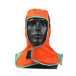 XYEHS 23-6690 Safety Hood Welding Helmet with Neck Shoulder Drape, Protective Work Cap Hat, Flame Retardant Cotton, Heat Resistant, Neck & Head All Round Protection - Image 2