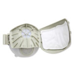 XYEHS 307GA Reusable Half Respirator Dust Mask with ≥95% Dust Filter Cotton, Food Grade Silicone Face Cover Face Shield for Woodworking, Painting, Machine Polishing, Welding - Image 6