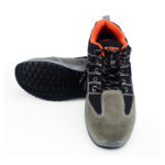 INXS 91510 Suede Cowhide & Mesh Fabric Safety Work Shoes, Impact & Puncture Resistant Steel Toe Work Sneakers, Anti-Slip Footwear for Industrial Construction - Image 2