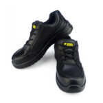 INXS 93530 Cowhide Safety Work Shoes,  Impact & Puncture Resistant Steel Toe Work Sneakers, Anti-Static, Anti-Slip Footwear