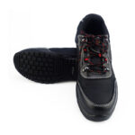 INXS 93540 Cowhide & Oxford Cloth Safety Work Shoes,  Impact & Puncture Resistant Steel Toe Work Sneakers, Anti-Slip Footwear for Industrial Construction - Image 2