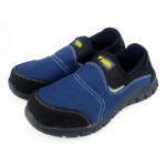 INXS 94607 Lightweight Suede Microfiber & Oxford Cloth Safety Work Shoes, Impact & Puncture Resistant Work Sneakers, Anti-Static & Anti-Slip Footwear, Breathable & Comfort Fit - Image 3