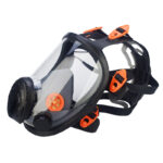 XYEHS F211 Reusable Full Face Gas Mask Respirator (Mask Only), Anti-Fog Polycarbonate Visor Facepiece, Super Wide & Clear Vision, Breathable, Industrial Grade - Image 5