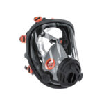 XYEHS F211 Reusable Full Face Gas Mask Respirator (Mask Only), Anti-Fog Polycarbonate Visor Facepiece, Super Wide & Clear Vision, Breathable, Industrial Grade