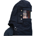 XYEHS GZ-LWS-012 High Temperature Steam Resistant Safety Hood Cap with Anti-Fog Face Screen, Water Resistant & Flame Retardant Hat, Heat Insulation, Lightweight & Comfortable - Image 2