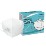 XYEHS KF-A F04 (SC) KN95 Face Mask, 5ply Partical Filtering Half Mask, Filtration Efficiency ≥95%, Ear-Loop, Hidden Bridge Crossbar, Fiber-Glass Free, Latex-Free, Non-Sterile - Image 2
