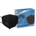 XYEHS KF-A F04 (SC) KN95 Face Mask, 5ply Partical Filtering Half Mask, Filtration Efficiency ≥95%, Ear-Loop, Hidden Bridge Crossbar, Fiber-Glass Free, Latex-Free, Non-Sterile