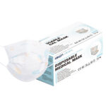 XYEHS KF-C P03 Type I Breathable Kids Face Mask, 3-Ply High-Density Filtration, Disposable Half Facial Mask, Filtration Efficiency ≥95%, Free of Glass Fiber, Latex, Animal Pattern