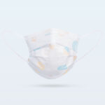 XYEHS KF-C P03 Type I Breathable Kids Face Mask, 3-Ply High-Density Filtration, Disposable Half Facial Mask, Filtration Efficiency ≥95%, Free of Glass Fiber, Latex, Animal Pattern - Image 2