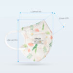 XYEHS KF-E 9421 FFP2 NR Small Size Foldable Face Masks, 4ply Disposable Facial Mask, Filtration Efficiency ≥94%, Breathable & Comfortable Face Protection - Image 3