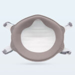 XYEHS KF-G 1993 FFP3 Cup Type Face Mask, 4ply Foldable Facial Mask, Filtration Efficiency ≥99%, External Bridge Crossbar, Adjustable Headband, Cushioned Lining, Class Ⅲ - Image 2