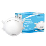 XYEHS KF-G F03 FFP3 Cup Type Face Mask, 4ply Foldable Facial Mask, Filtration Efficiency ≥99%, External Bridge Crossbar, Head-Loop, Cushioned Lining, Class Ⅲ