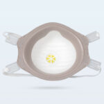 XYEHS KF-G F03V FFP3 Cup Type Face Mask, 4ply Foldable Facial Mask, Filtration Efficiency ≥99%, with Valve, External Bridge Crossbar, Head-Loop, Cushioned Lining, Class Ⅲ - Image 3