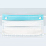 XYEHS KF-I P01(R) Type IIR Face Mask with Detachable Anti-Fog Eye Shield, Single Use, 3 Ply Disposable Medical Surgical Facial Mask, Filtration Efficiency ≥98%, Ear Loop, Hidden Bridge Crossbar, Non-Sterile - Image 4