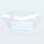 XYEHS KF-I P01(R) Type IIR Face Mask with Detachable Anti-Fog Eye Shield, Single Use, 3 Ply Disposable Medical Surgical Facial Mask, Filtration Efficiency ≥98%, Ear Loop, Hidden Bridge Crossbar, Non-Sterile - Image 3