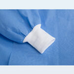 XYEHS KF-IG A01 Disposable Surgical Isolation Gown with Long Sleeves, SMS Non-Woven Fabric, Knitted Cuffs, Medical & Industrial PPE Protective Workwear - Image 4