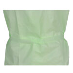 XYEHS KF-IG AP2G Biodegradable Disposable Isolation Gown with Sleeves, Medical & Industrial PPE Protective Workwear, Elastic Wrists, Neck & Waist Ties - Image 3
