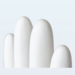 XYEHS KG 1104 12" Super-Soft Extended Cuff Nitrile Gloves, Medical, Industrial & Food-Grade Safety Gloves, Beaded Cuffs, Non-sterile, Powder Free, Latex Free - Image 2