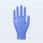 XYEHS KG1101 Disposable Accelerator-Free Disposable Nitrile Examination Gloves, Medical & Food-Grade Safety Gloves, Beaded Cuffs, Non-sterile, Powder Free, Latex Free - Image 2