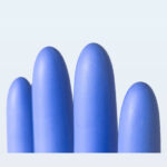 XYEHS KG1101 Disposable Accelerator-Free Disposable Nitrile Examination Gloves, Medical & Food-Grade Safety Gloves, Beaded Cuffs, Non-sterile, Powder Free, Latex Free - Image 3