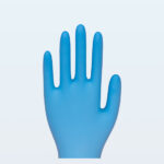 XYEHS KG1101 11" Extra Strong Disposable Industrial Nitrile Safety Gloves, Anti-Static, Beaded Cuff, Powder Free, Latex Free, Silicon-Free - Image 3