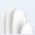 XYEHS KG1104 Medical Nitrile Gloves, Industrial & Food-Grade Safety Gloves, Textured Fingertips, Surface-Chlorinated, Beaded Cuffs, Non-sterile, Powder Free, Latex Free - Image 2