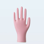 XYEHS KG1106 Medical Nitrile Gloves, Industrial & Food-Grade Safety Gloves, Textured Fingertips, Surface-Chlorinated, Beaded Cuffs, Non-sterile, Powder Free, Latex Free - Image 3