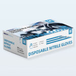 XYEHS KG1304 Precise Diposable Medical Nitrile Gloves, Textured Fingertips, Anti-Static, Latex Free, Silicon-Free, Non-Sterile, Industrial & Food Grade - Image 4