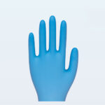 XYEHS KG1801 Disposable Medical Nitrile Safety Gloves, Chemotherapy Resistant, Textured Finger, Beaded Cuff, Non-sterile, Powder Free, Latex Free for Food, Health - Image 2