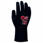 HANVO LB111 Abrasion Resistant General Work Gloves, Soft & High Dexterity Gardening Gloves, Wrinkled Latex Dipped Palm, 10 Gauge Polyester Terry Shell, Great Grip