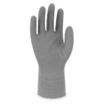 HANVO LB311 Abrasion Resistant General Work Gloves, Soft & High Dexterity Gardening Gloves, Crinkled Latex Dipped Palm, 10 Gauge Polyester Yarn Shell, Great Grip - Image 2