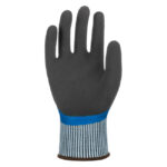 HANVO LKX3150 ANSI CUT A4 Dual Dipped Full Latex Coating Cut Resistant Gloves, 13 Guage HPPE/Glass Fiber/Steel/Polyester Liner, Crinkled Latex Palm & Smooth Latex Coated - Image 2