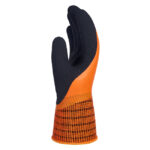 HANVO LKX680 Dual-Layered Full Latex Winter Thermal Work Gloves, Crinkled Latex Palm & Smooth Latex Back Coating, 13 Gauge Acrylic Fleeced Shell, Abrasion Resistant, Waterproof Gardening Gloves, Super Grip - Image 3