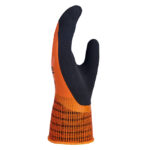 HANVO LKX680 Dual-Layered Full Latex Winter Thermal Work Gloves, Crinkled Latex Palm & Smooth Latex Back Coating, 13 Gauge Acrylic Fleeced Shell, Abrasion Resistant, Waterproof Gardening Gloves, Super Grip - Image 4