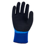 HANVO LKX970 Triple Dipped Full Latex Winter Thermal Work Gloves, Sandy Latex Palm & Smooth Latex Back Coating, Nylon/Acrylic Fleeced Shell, Cold Resistant, Waterproof, Super Grip - Image 2