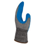 HANVO LN3180 ANSI CUT A5 Cut Resistant Safety Work Gloves, Crinkled Latex Rubber Palm Coating, 13 Gauge HPPE/Steel/Basalt, Water & Oil Resistant, Abrasion Resistant, Strong Grip - Image 3