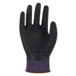 HANVO LN5192 ANSI CUT A4 Cut Resistant Work Gloves, 15 Guage HPPE/Glass Fiber/Steel/Polyester Liner, Crinkled Latex Palm Coated, Great Grip, Comfortable Fit - Image 2