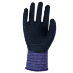 HANVO LN588 Rubber Latex High Abrasion Resistant General Work Gloves, Anti-Slip & Water Resistant, Strong Grip, Crinkle Latex Dipped Palm Coating, 15 Gauge Nylon/Spandex Lining - Image 2