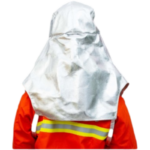 XYEHS LWS-018 Aluminized Heat Resistant Safety Hood, 1000°C Fireproof Anti Thermal Radiation Cover, Aluminium Foil Mask Face & Head Protection Apparel - Image 4