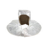 XYEHS LWS-020 Aluminized Heat Resistant Safety Hood with Velcro, 1000°C Fireproof Anti Thermal Radiation Cover, Aluminium Foil Head Protection Apparel - Image 2