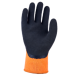 HANVO LX227 General Thermal Work Gloves, Abrasion Resistant, Soft & High Dexterity Gardening Gloves, Wrinkled Latex Dipped Palm, 10 Gauge Aramid Shell, Super Grip - Image 2