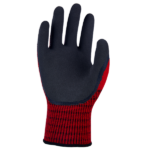 HANVO LX680 General Thermal Work Gloves, Abrasion Resistant, Soft & High Dexterity Gardening Gloves, Wrinkled Latex Dipped Palm, 13 Gauge Acrylic Fleeced Shell, Super Grip - Image 2