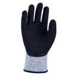 HANVO LXC2153 ANSI CUT A3 Cut Resistant Work Gloves, 10 Guage HPPE/Glass Fiber/Acrylic Fleeced Liner, Latex Palm Coated, Great Grip, Comfortable Fit - Image 2