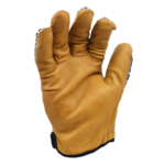 INXS MAC285K1 Cut & Impact Resistant Safety Work Gloves, Mechanical Gloves, Goatskin External Shell, TPR Full Finger & Knuckle, Composite Lining - Image 4