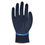 HANVO NGX504 3/4 Dual Layered Nitrile Coated General Work Gloves, Water Resistant, Abrasion Resistant, Nitrile Dipped Palm, 15 Gauge Polyester Liner, Oil-Proof, Strong Grip - Image 2