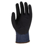 HANVO NJ8171Q ANSI CUT A6 Cut Resistant Work Gloves, 18 Gauge HPPE/Polyester/Spandex Liner, Micro-Foam Nitrile Palm Coated, Abrasion Resistant, Oil Repellent - Image 2