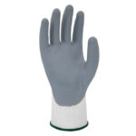HANVO NJE300 Breathable & High Abrasion Resistant Work Gloves, Micro-Foam Nitrile Dipped Palm Coating, 18 Gauge Nylon Lining, Anti-Slip & Water Resistant, Strong Grip - Image 2
