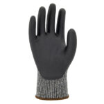 HANVO NJE3248 ANSI CUT A4 13 Gauge Cut Resistant Work Gloves, Micro-Foam Nitrile Palm Coated, HPPE/Steel/Polyester/Spandex Liner, Abrasion Resistant Safety Glove, Strong Grip - Image 2